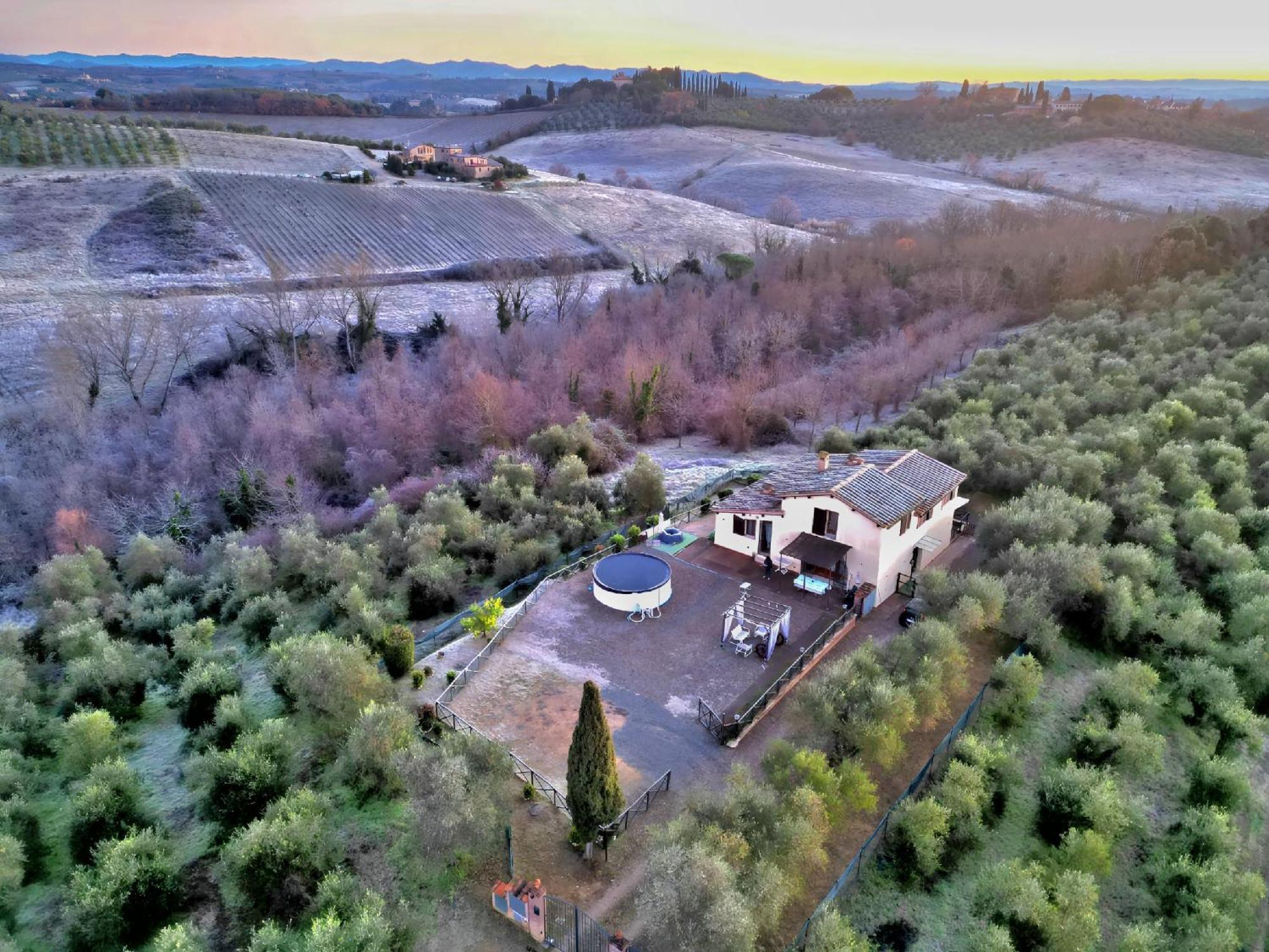 Villa Degli Olivi Nature Siena Exterior foto